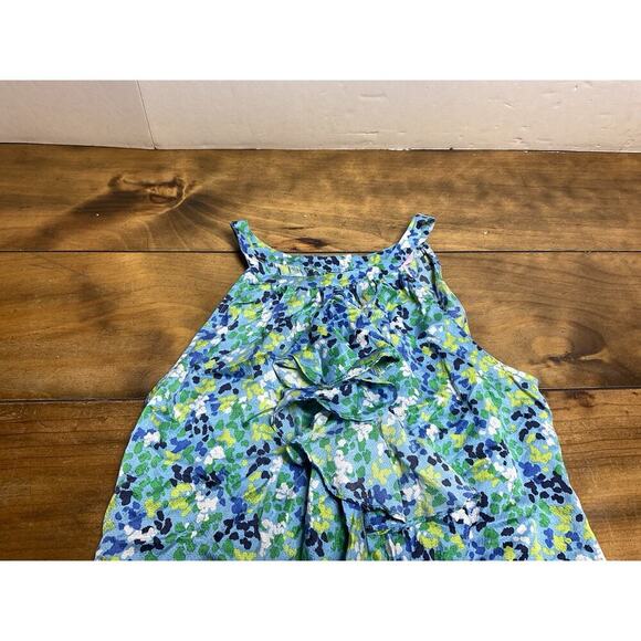 Lilly Pulitzer Women’s Floral Oops Spilled It Again Ruffle Front Silk Top Size 6 - Picture 4 of 9